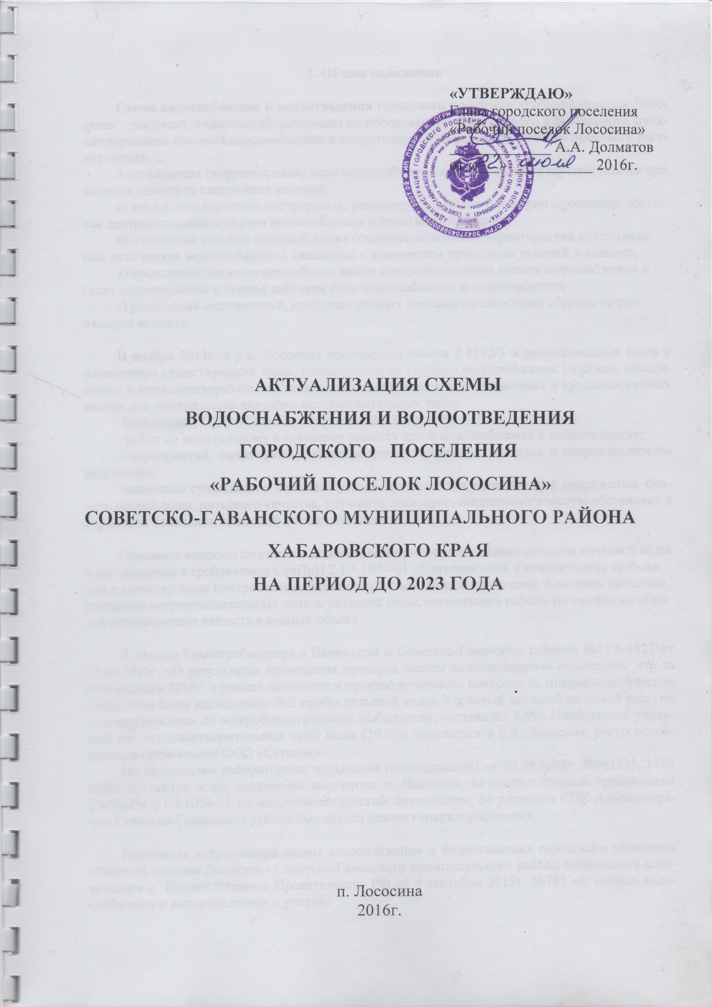 Сайт Администрации поселка Лососина - Техническая документация